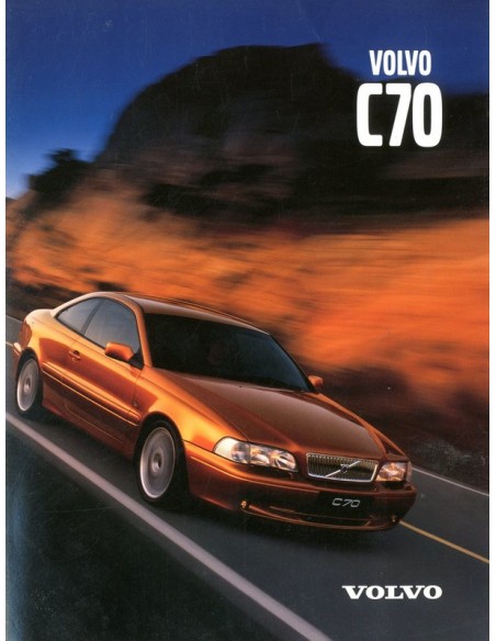 1997 VOLVO C70 COUPE BROCHURE NEDERLANDS