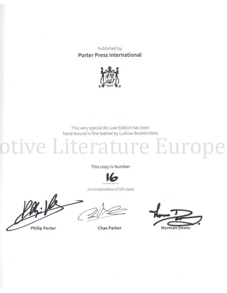 JAGUAR D-TYPE, THE AUTOBIOGRAPHY OF XKD 504 (LIMITIERT NR.16/100, SIGNIERT !)