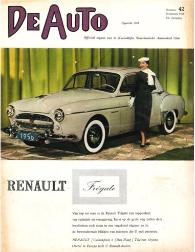 1956 DE AUTO MAGAZINE 42 DUTCH