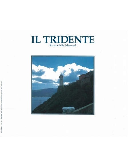 1995 RIVISTA DEL CLUB MASERATI IL TRIDENTE MAGAZINE NO 2