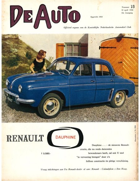 1956 DE AUTO MAGAZINE 15 NEDERLANDS