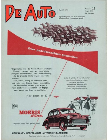 1956 DE AUTO MAGAZIN 14 NIEDERLÄNDISCH