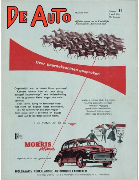 1956 DE AUTO MAGAZIN 14 NIEDERLÄNDISCH