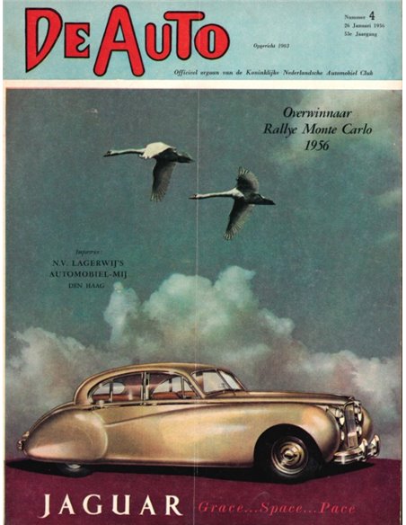 1956 DE AUTO MAGAZINE 4  NEDERLANDS