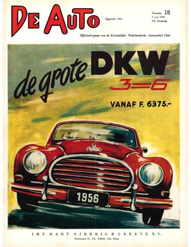 1956 DE AUTO MAGAZIN 36 NIEDERLÄNDISCH
