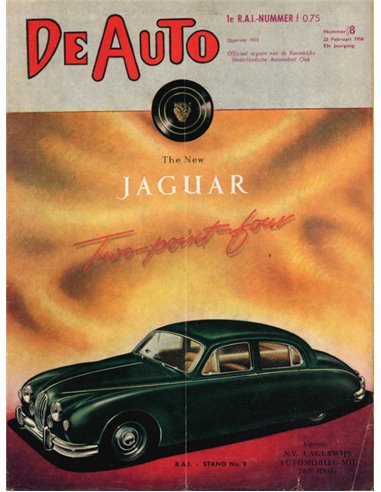 1956 DE AUTO MAGAZINE 8 DUTCH