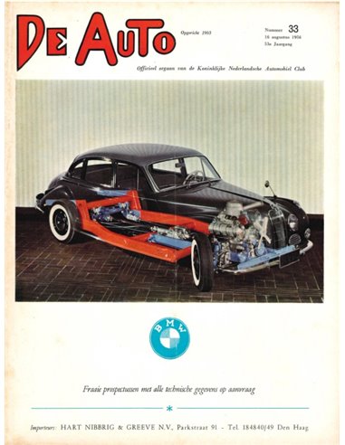 1956 DE AUTO MAGAZINE 33 DUTCH