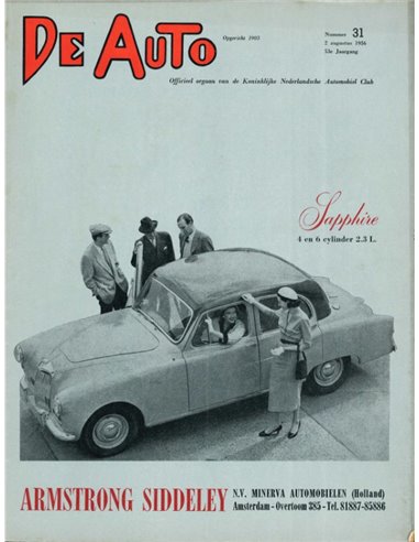 1956 DE AUTO MAGAZIN 31 NIEDERLÄNDISCH