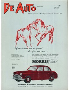 1956 DE AUTO MAGAZIN 30 NIEDERLÄNDISCH