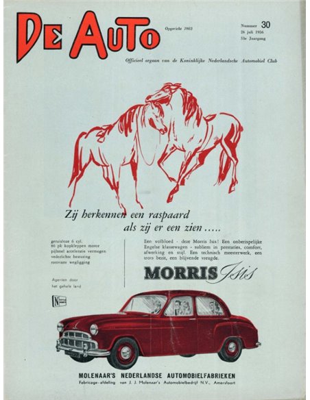 1956 DE AUTO MAGAZINE 30 DUTCH