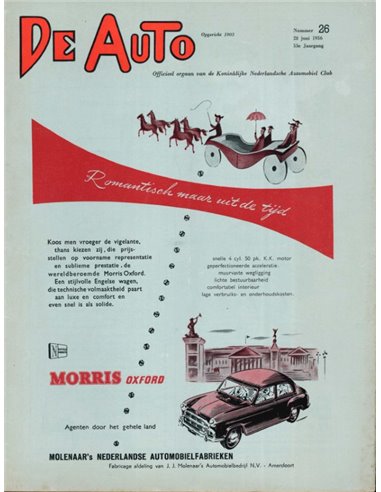 1956 DE AUTO MAGAZIN 26 NIEDERLÄNDISCH