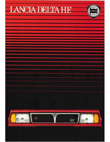 1983 LANCIA DELTA HF BROCHURE NEDERLANDS