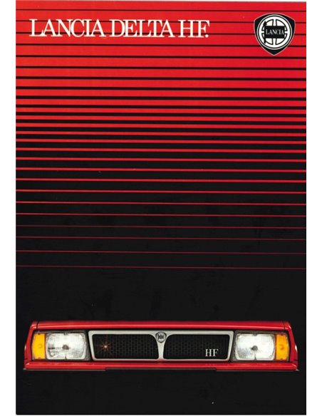 1983 LANCIA DELTA HF BROCHURE NEDERLANDS