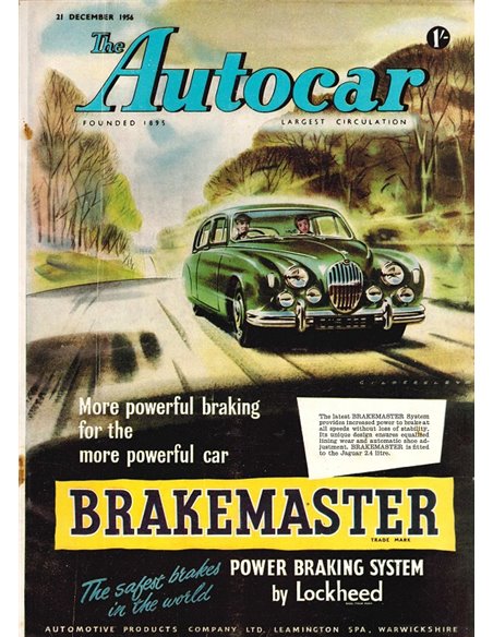 1956 THE AUTOCAR MAGAZINE 12 ENGLISH 