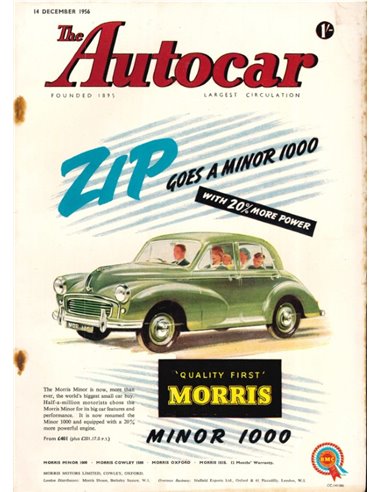 1956 THE AUTOCAR MAGAZINE 12 ENGLISH 
