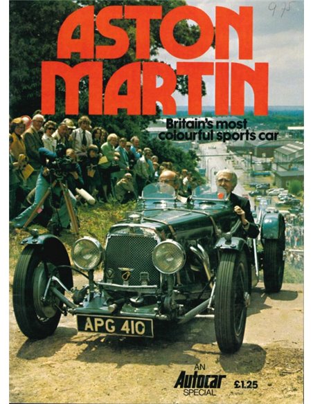 1978 THE AUTOCAR MAGAZINE ASTON MARTIN SPECIAL