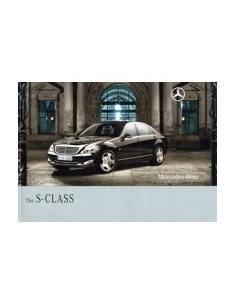 2008 MERCEDES BENZ S KLASSE BROCHURE JAPANS