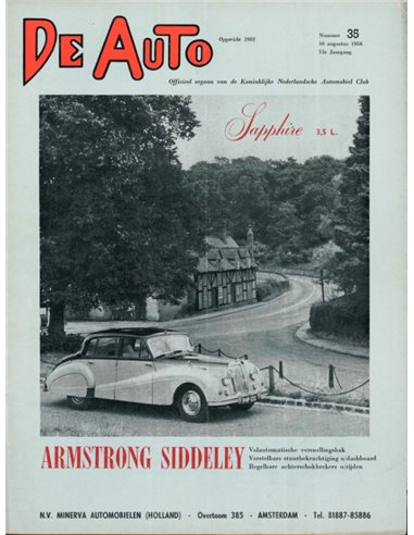 1956 DE AUTO MAGAZIN 35 NIEDERLÄNDISCH