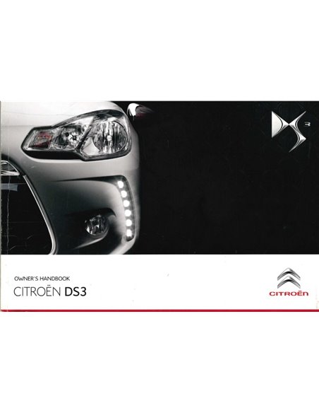 2011 CITROEN DS3 OWNERS MANUAL ENGLISH