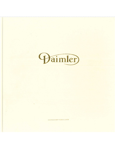 1999 DAIMLER SUPER V8 BROCHURE NEDERLANDS