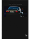 1991 MERCEDES BENZ 190E 2.5-16 PROSPEKT DEUTSCH