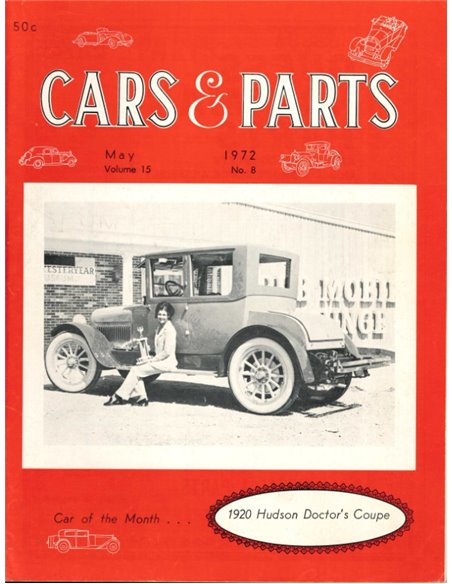 1972 CARS & PARTS MAGAZIN MAI ENGLISCH