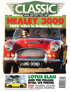 1995 CLASSIC AND SPORTSCAR MAGAZINE MARCH ENGLISH
