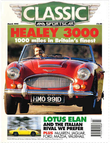 1995 CLASSIC AND SPORTSCAR MAGAZINE MARCH ENGLISH