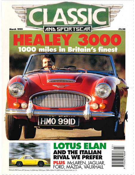 1995 CLASSIC AND SPORTSCAR MAGAZINE MARCH ENGLISH