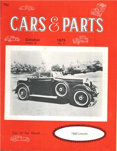 1975 CARS & PARTS MAGAZINE OCTOBER ENGELS