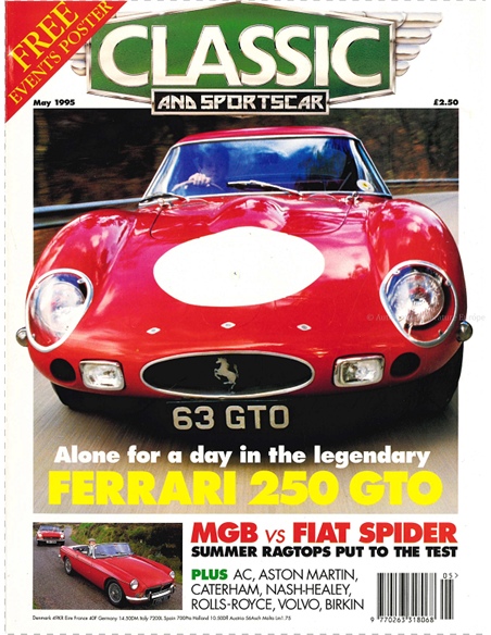 1995 CLASSIC AND SPORTSCAR MAGAZINE Mei ENGELS