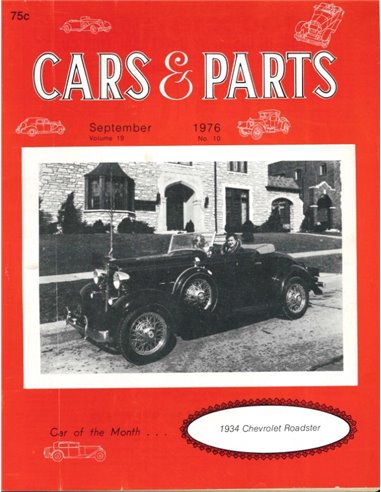 1976 CARS & PARTS MAGAZINE SEPTEMBER ENGELS