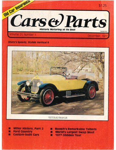 1976 CARS & PARTS MAGAZIN DECEMBER ENGLISCH