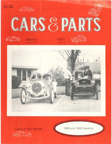 1976 CARS & PARTS MAGAZIN MARCH ENGLISCH