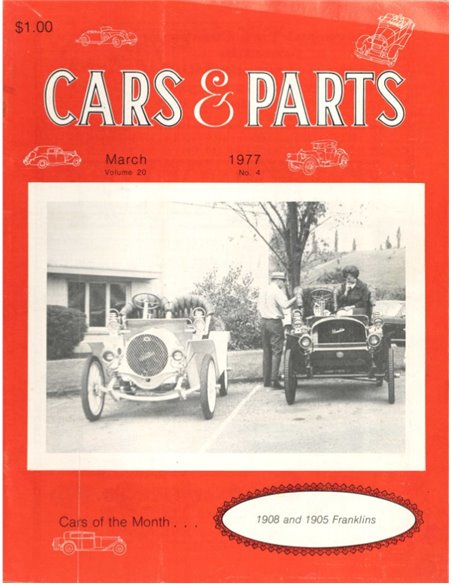 1976 CARS & PARTS MAGAZIN MARCH ENGLISCH