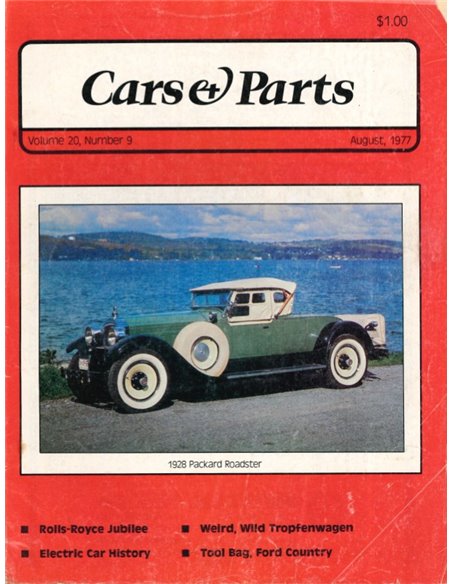 1977 CARS & PARTS MAGAZINE AUGUST ENGLISH
