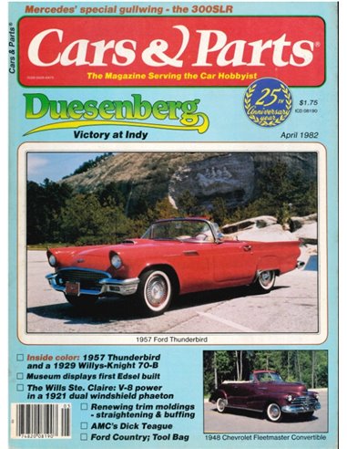 1982 CARS & PARTS MAGAZIN APRIL ENGLISCH