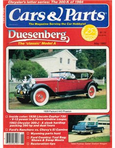 1982 CARS & PARTS MAGAZINE MAY ENGLISH