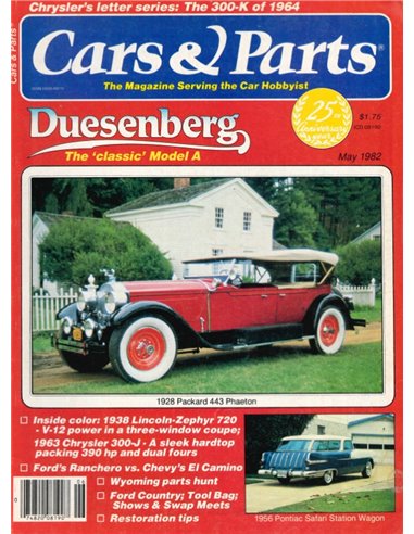 1982 CARS & PARTS MAGAZINE MAY ENGLISH
