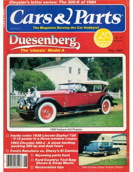 1982 CARS & PARTS MAGAZINE MAY ENGLISH