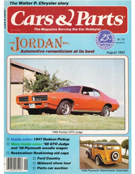1982 CARS & PARTS MAGAZINE AUGUST ENGLISH