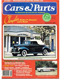 1982 CARS & PARTS MAGAZIN SEPTEMBER ENGLISCH