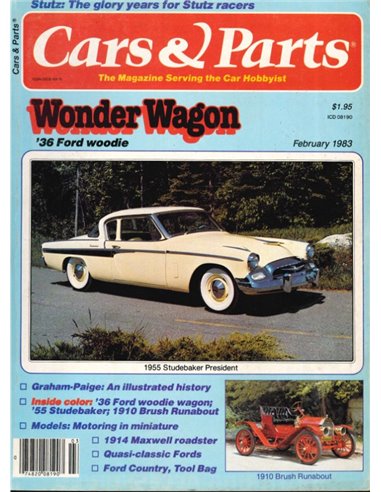 1983 CARS & PARTS MAGAZIN FEBRUAR ENGLISCH