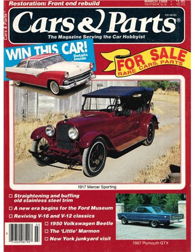1988 CARS & PARTS MAGAZINE MARCH ENGLISH