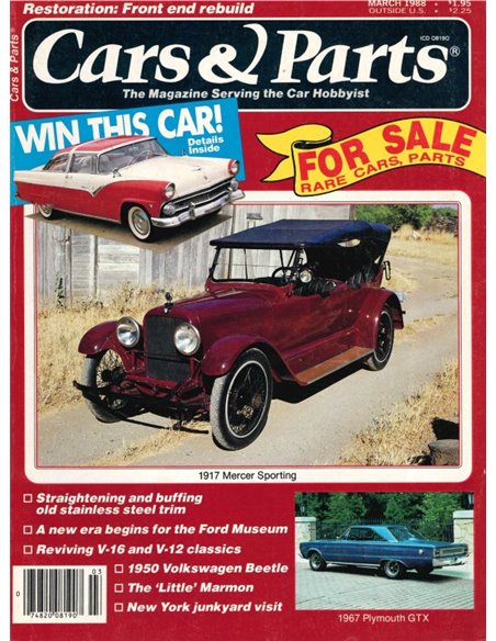 1988 CARS & PARTS MAGAZINE MAART ENGELS 