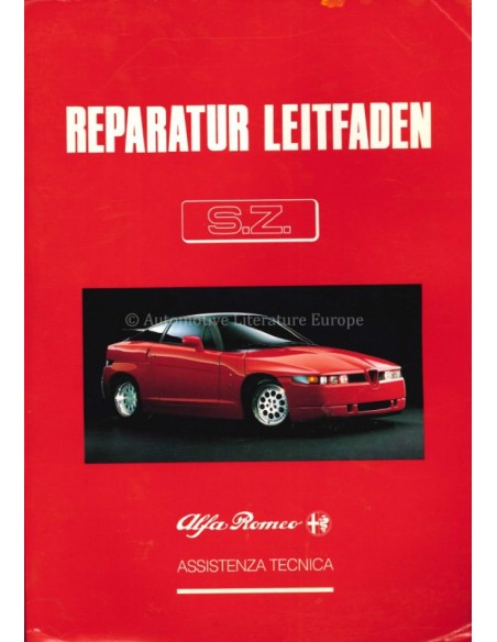 1990 ALFA ROMEO SZ (ES30) REPAIR MANUAL GERMAN