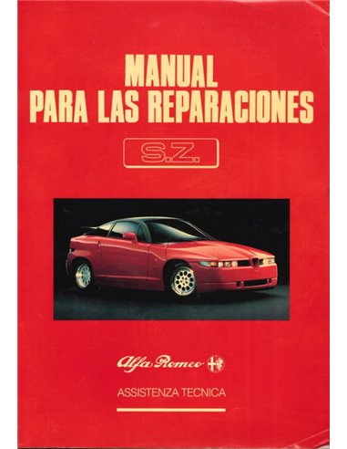 1990 ALFA ROMEO SZ (ES30) REPAIR MANUAL SPANISH
