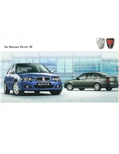 2001 ROVER 45 PROSPEKT NIEDERLÄNDISCH