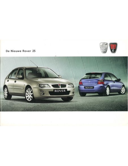 2001 ROVER 25 PROSPEKT NIEDERLÄNDISCH