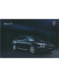 2001 ROVER 75 BROCHURE DUTCH